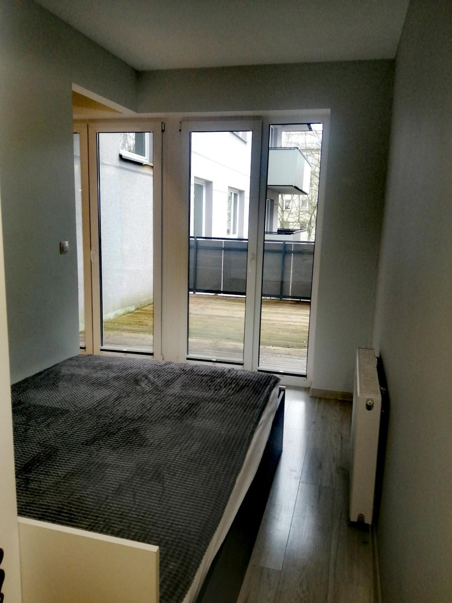 Nowoczesny Apartament Z Duzym Tarasem, 2 Pokoje シュチェチネク エクステリア 写真